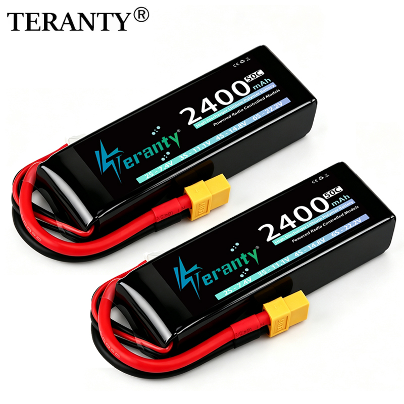 Drone Battery Lipo - TERANTY 3S 2200/2400/2600mAh Lipo Battery 11.1V