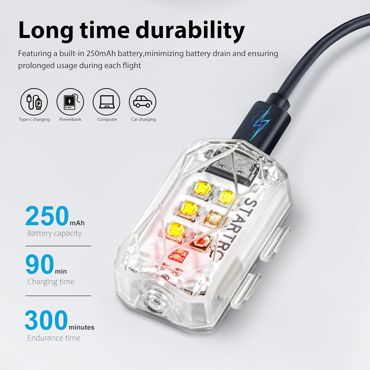 STARTRC Drone Strobe Light Ant - огляд і ціна Drone Battery Bag