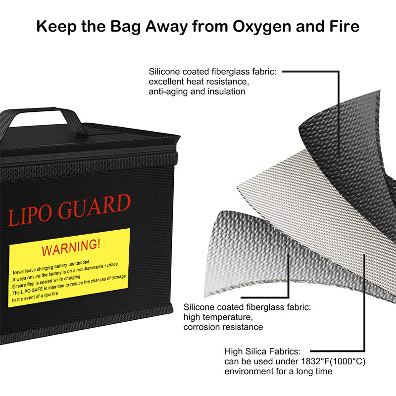Lipo Guard Safety Bag Fireproo - огляд і ціна Drone Battery Bag