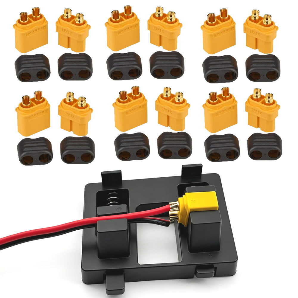 XT60 Connector Plug with Sheat - огляд і ціна Drone Battery Connector
