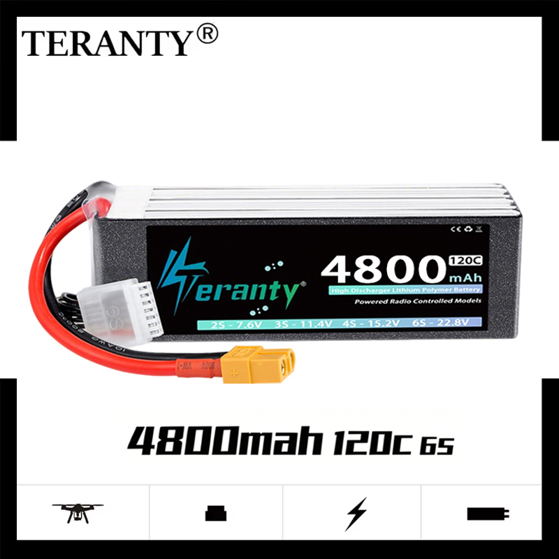 TERANTY 6S 4800mAh Lipo Batter - огляд і ціна Drone Battery 6S
