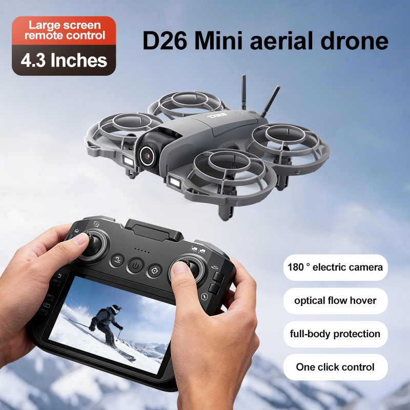 D26 Drone 4K Aerial HD 180° Ca - огляд і ціна Drone Battery Box