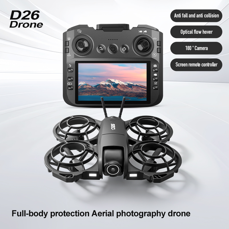 D26 Drone 4K Aerial HD 180° Ca - огляд і ціна Drone Battery Box