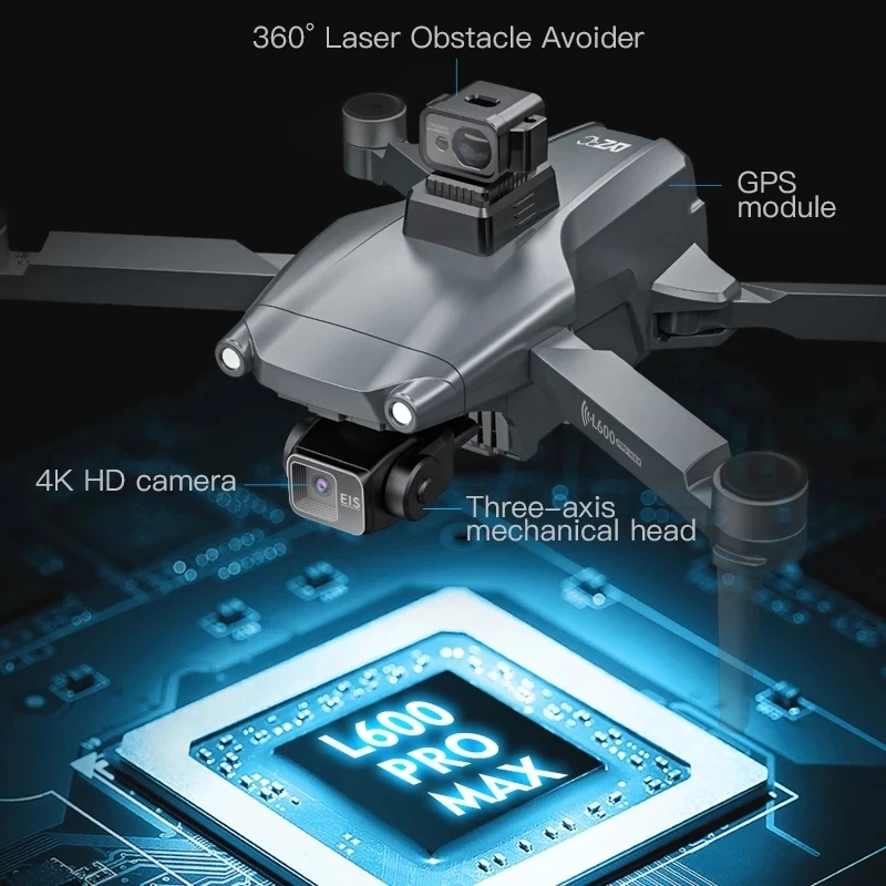 L600 PRO MAX GPS Drone Profess - огляд і ціна Drone Battery Box