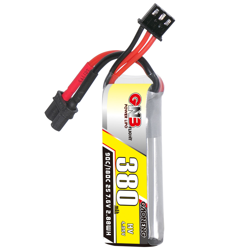 GNB 2S 7.6V 380mAh 90C/180C Li - огляд і ціна Drone Battery Lipo