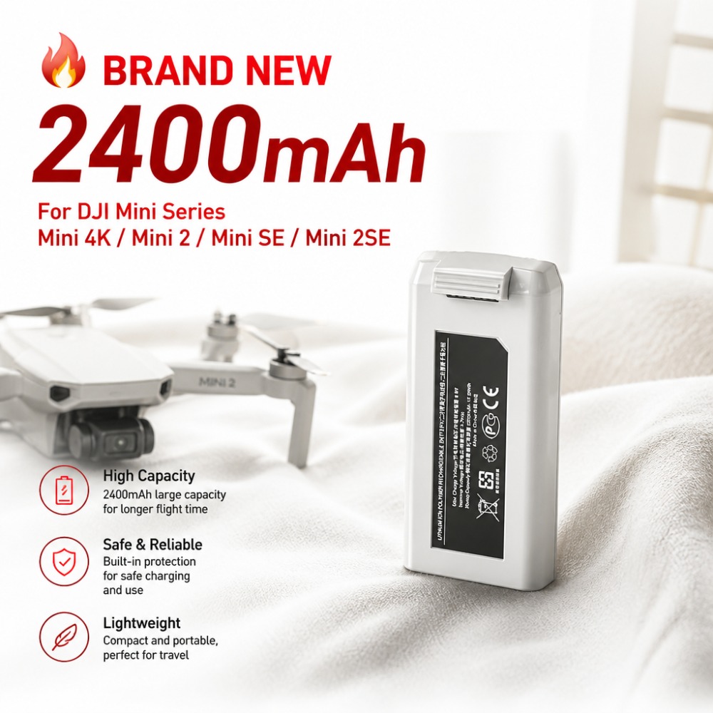 2400mAh Battery for DJI Mini 4 - огляд і ціна Drone Battery Smart