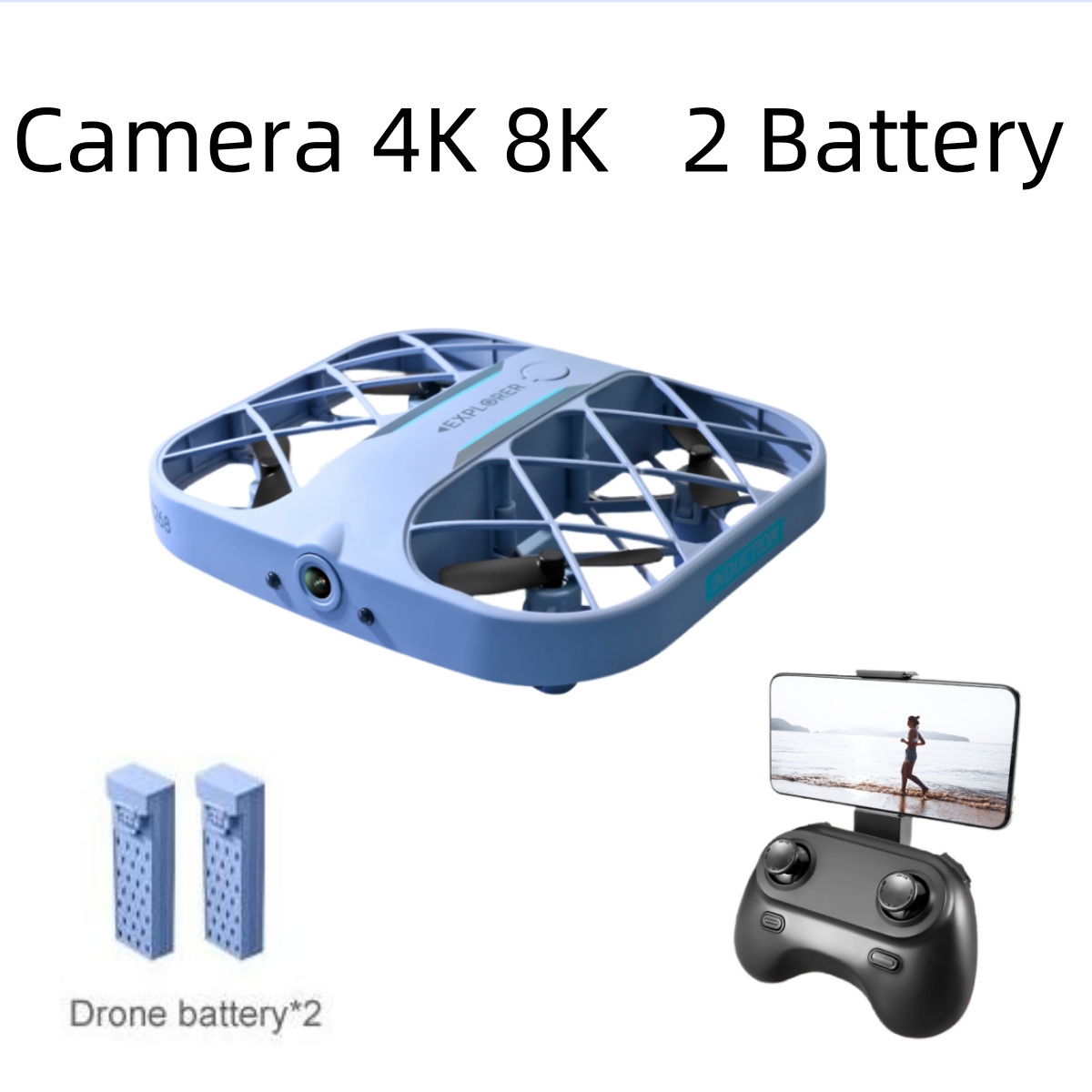 JJRC H107 FPV RC Drone with 2  - огляд і ціна Drone Battery Box